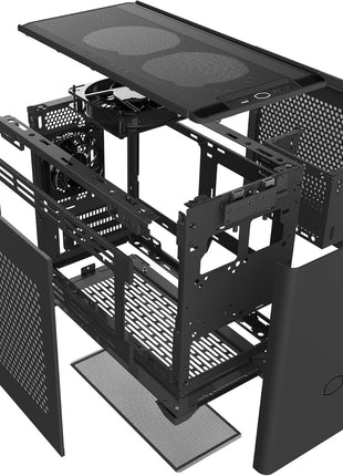 Cooler Master NR200 Mini-ITX PC Case, High Airflow, 330mm GPU Support