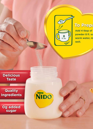 Nido NESTLE Kinder 1+ Powdered Milk Beverage 1.76 lb. Canister