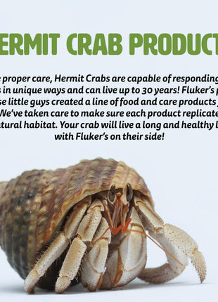 Fluker's All Natural Premium Hermit Crab Sand Substrate, Sand Mixture with Coconut Fiber, For Hermit Crab Tanks, 6 lbs.