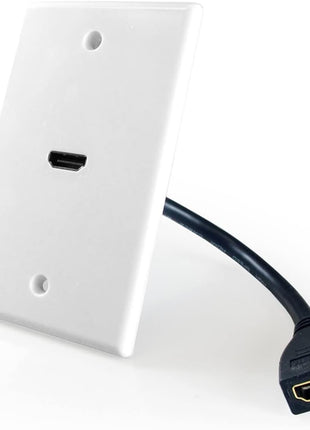 Comprehensive HDMI Wallplate 1 Port Pigtail