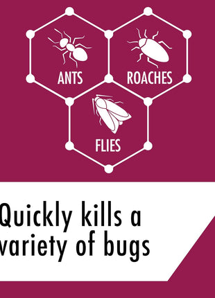 STEM Kills Ants, Roaches And Flies: Plant-Based Active Ingredient Bug Spray, Botanical Insecticide For Indoor And Outdoor Use; 12 fl oz (Pack Of 1)