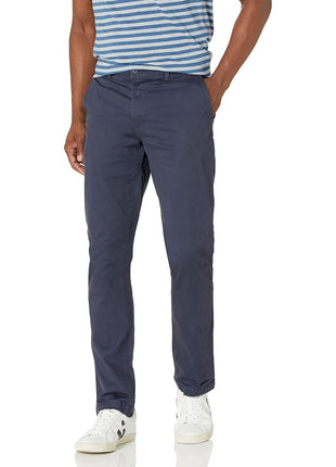 Amazon Essentials Men's Athletic-Fit Casual Stretch Chino Pant (Available in Big & Tall), Mushroom Brown, 32W x 32L