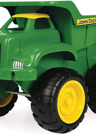 TOMY John Deere Vehicle Set - Includes Dump Truck Toy and Tractor Toy with Loader - Kids Outdoor Toys - Kids Construction and Sandbox Toys - 6 Inches - 2 Count - Ages 18 Months and Up