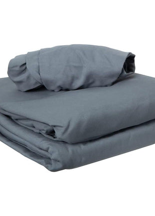 ForPro 3ct Microfiber Massage Sheet Set, Cool Grey, Ultra-Light | for Massage & Treatment Tables, Disposable Table Sheets, Spa Bed Sheets, Esthetician Table Linens, Salon & Spa Essentials
