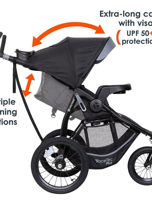 Baby Trend Expedition® Race TecTM Jogger, Ultra Grey