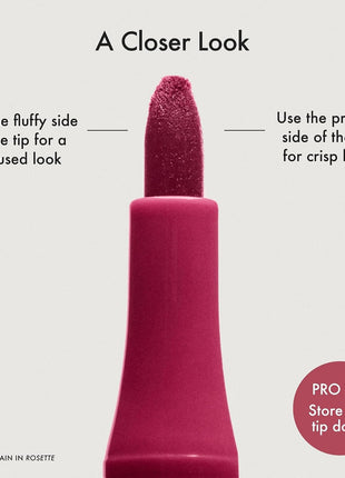 Summer Fridays Flushed Lip Stain Liner, 12hr Wear & Transfer-Proof, Rosette