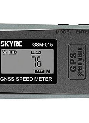 SKYRC GSM-015 GPS Enabled GNSS Remote Control Speedometer and Altimeter Data Tracking Device for Vehicle, RC Car, Boat, Plane, Rocket, and Quadcopter