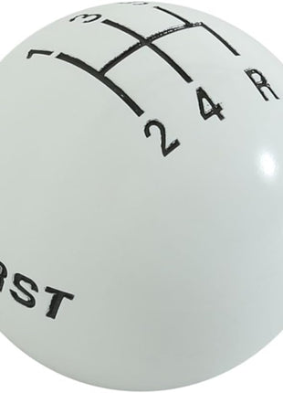 Hurst 1630025 White 5-Speed Replacement Shifter Knob