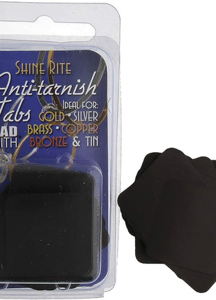 The Beadsmith Anti-Tarnish Tabs, 1 x 1 inch, Non-Abrasive, 50 tabs per Pack, for Jewelry Storage