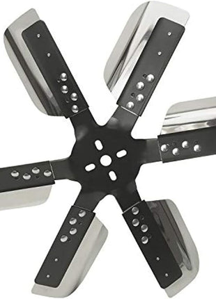 Derale 17019 19hd Ss Flxfn Blkspi Std