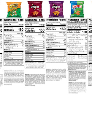 Frito-Lay Cheesy Spicy Sweet Variety Pack, 1oz Single Serve Bags, (Pack of 40) (Assortment May Vary)