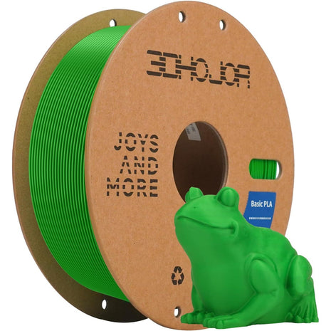 3D Printing Filament High-Speed PLA Filament 1.75mm 300mm/s 1kg Cardboard Spool Dimensional Accuracy  0.03 mm Fit Most 3D FDM Printer-Green