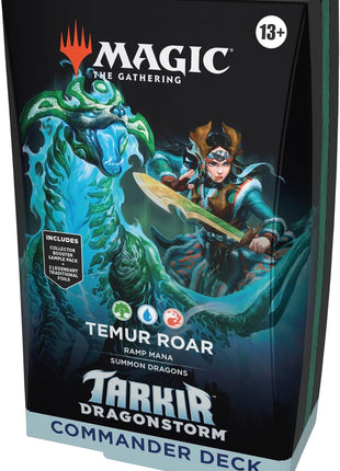 Magic: The Gathering Tarkir: Dragonstorm Commander Deck - Temur Roar