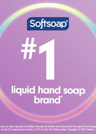 Softsoap Antibacterial Liquid Hand Soap, White Tea & Berry Scent, 50 fl oz | Refill Size, Paraben-Free, Phthalate-Free, Bathroom and Kitchen Hand Soap, Daily Handwashing, Gentle on Hands