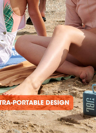 JBL Go 3 - Portable Mini Bluetooth Speaker, big audio and punchy bass, IP67 waterproof and dustproof, 5 hours of playtime, speaker for home, outdoor and travel (Black)