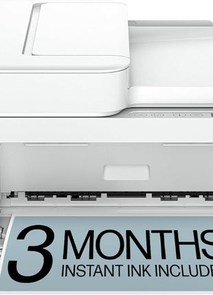 HP DeskJet 4227e Wireless All-in-One Color Inkjet Printer, Scanner, Copier, Best-for-Home, 3 Month Instant Ink Trial Included, AI-Enabled (6W7F0A)