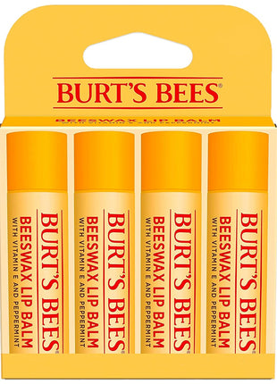 Burt's Bees 100% Natural Moisturizing Lip Balm (Original Beeswax)