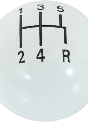 Hurst 1630025 White 5-Speed Replacement Shifter Knob