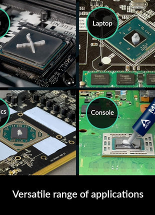 ARCTIC MX-4 (incl. Spatula, 4 g) - Premium Performance Thermal Paste for All Processors (CPU, GPU - PC), Very high Thermal Conductivity, Long Durability, Safe Application