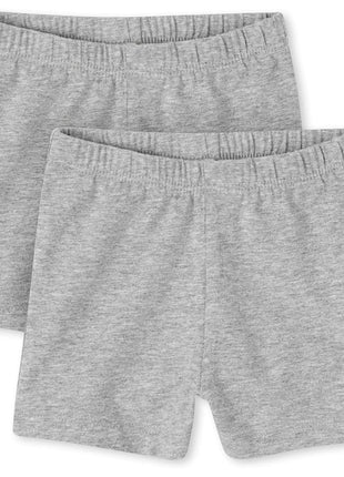 The Children's Place baby girls And Toddler Cartwheel Shorts, Tidal 2 Pack, 5T US