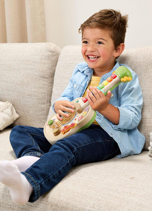 LeapFrog Strum and Count Wooden Guitar, Musical Toddler Toy