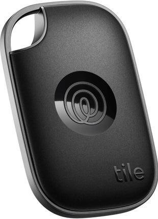 Life360 Tile Pro - Powerful Bluetooth Tracker, Key Finder and Item Locator for Keys, Bags and More. Both iOS and Android Compatible. Phone Finder. 1-Pack (Black)