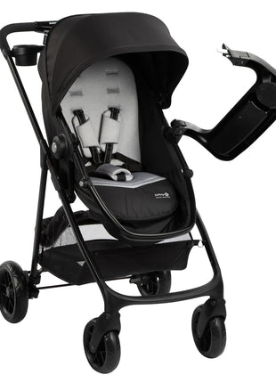 Safety 1st Grow and Go Flex 8-in-1 Car Seat Stroller Combo, Baby Stroller Travel Systems for Infants 4-30 lbs, Stroller and Carseat Combo Set, Foundry