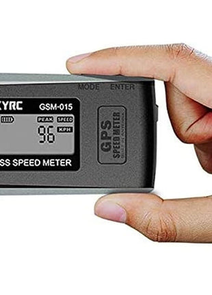 SKYRC GSM-015 GPS Enabled GNSS Remote Control Speedometer and Altimeter Data Tracking Device for Vehicle, RC Car, Boat, Plane, Rocket, and Quadcopter