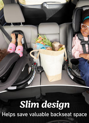 Graco EasyTurn 360 2-in-1 Rotating Convertible Car Seat, 360 Degree Rotating Infant to Toddler Rotating Car Seat, 2 Modes Rear and Forward Facing, Slim Design, Cyran