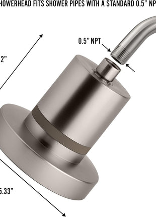 Jolie Replacement Shower Filter for Filtered Showerhead, Hair & Skin | Clinically Tested to Reduce Hair Shedding, Protect Colored Hair, Soothe Dry Skin and Dandruff; Skincare Accessory