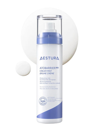 AESTURA ATOBARRIER365 Cream Mist with 10,000ppm Ceramides | Moisture Barrier Support, Ultra-Fine Moisturizing Mist, Suitable for Dry Skin | Korean Skin Care, 120ML / 4.06 fl.oz.