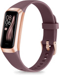 Fitness Tracker with Step Counter/Calories/Stopwatch, Activity Tracker, Health Tracker with Heart Rate Monitor, Sleep Tracker,1.10''AMOLED Touch Color Screen, Pedometer Watch for Women Men
