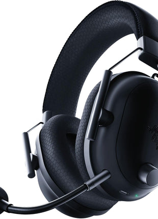 Razer BlackShark V2 Pro Wireless Gaming Headset: Super Wideband Mic - Pro Tuned FPS Profiles - 50mm Drivers - Plush Noise Isolating Earcups - 70 Hr Battery - Bluetooth - for PC, PS5, Switch 2 - Black