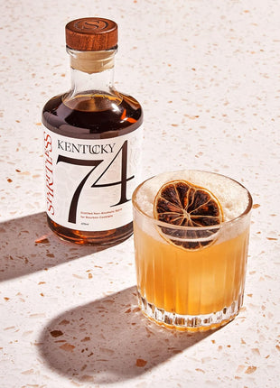 SPIRITLESS Kentucky 74 Non-Alcoholic Bourbon Whiskey, 700ml Bottle | Beautifully Distilled, Non-Alcoholic Spirit for Bourbon Cocktails