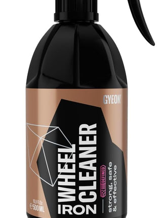 GYEON Iron Wheel Cleaner Redefined – Acid-Free Gel Formula for Brake Dust & Iron Removal – Safe on All Wheel Finishes and Rim Types – Professional Grade Wheel Cleaning Spray