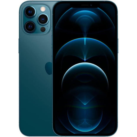 Apple iPhone 12 Pro, 128GB, Pacific Blue - Fully Unlocked (Renewed)