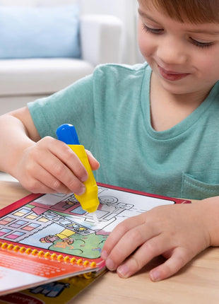 Melissa & Doug Water Wow! Reusable Water-Reveal, 6 Mess Free Coloring Books—Animals, Vehicles, Alphabet, Numbers & Much More—Travel Toys for Kids 3+
