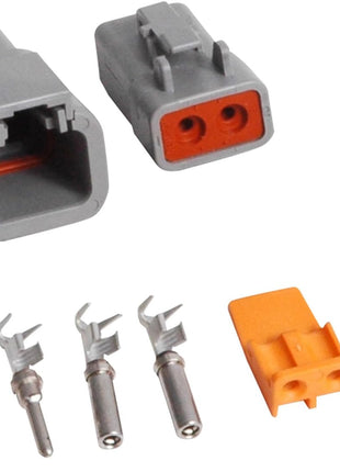 MSD 8184 2-Pin Deutsch Connector, 12-14 Gauge