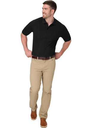 Hanes Men's X-Temp Short Sleeve Polo Shirt, Midweight Men's Shirt