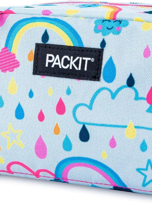 PackIt Freezable Snack Box, Rainbow Sky