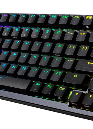 ASUS ROG Azoth Wireless Mechanical Gaming Keyboard 75% TKL, Tri-Mode Connectivity, Hot Swappable Pre-lubed ROG NX Snow Linear Switches, PBT Keycaps, RGB, OLED Display, PC/Mac Support - Black