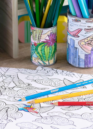 CRAYOLA Colouring Pencils - Assorted Colours (Pack of 12) | A Must-Have for All Kids Arts & Crafts Sets | Ideal for Kids Aged 3+