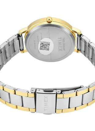 TIMEX Silver Round Dial Analog Women's Watch - TWEL15828