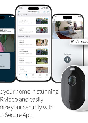 Arlo Pro Security Camera 2K HDR - 4 Cameras, White