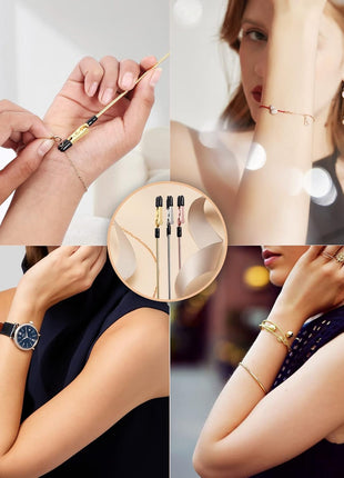 3 Pieces Bracelet Tool Buddy Jewelry Helper - Fastening and Hooking Equipment for Necklace, Watch Band & Jewelry Clasps, Zippers and Closures