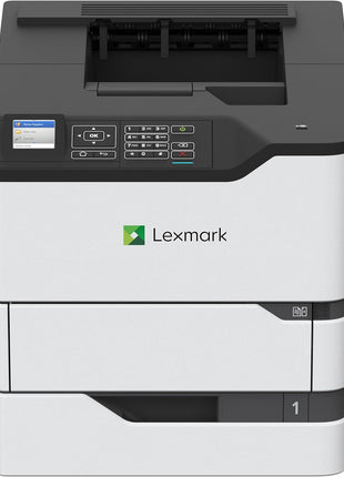 Lexmark MS821dn Monochrome Laser, Duplex (2-Sided) Printing: Integrated Duplex, 2.4-inch Color LCD Display, Print Speed: Up to 55 ppm, Recommended Monthly Page Volume: 3000-50000 Pages(50G0100)
