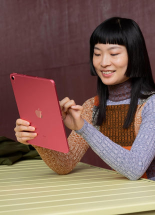 Apple iPad (10th Generation): with A14 Bionic chip, 10.9-inch Liquid Retina Display, 256GB, Wi-Fi 6, 12MP front/12MP Back Camera, Touch ID, All-Day Battery Life – Pink