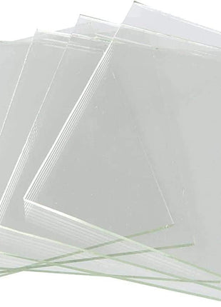 System 96 COE 96 Clear Fusing Glass Squares - 6 Pack (6x6)