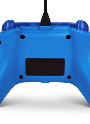 PowerA Wired Controller for Xbox Series X|S - blue, gamepad, video game/gaming controller, works with Xbox One, Officially Licensed