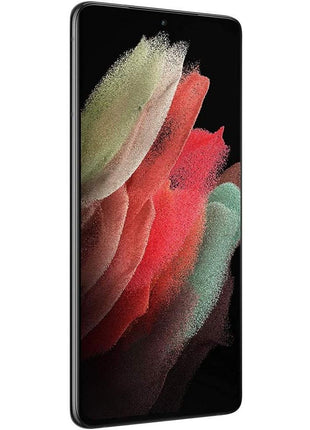 SAMSUNG Galaxy S21 Ultra 5G, US Version, 128GB, Phantom Black - Unlocked (Renewed)